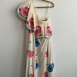 Anthropologie Plenty Embroidery Dress